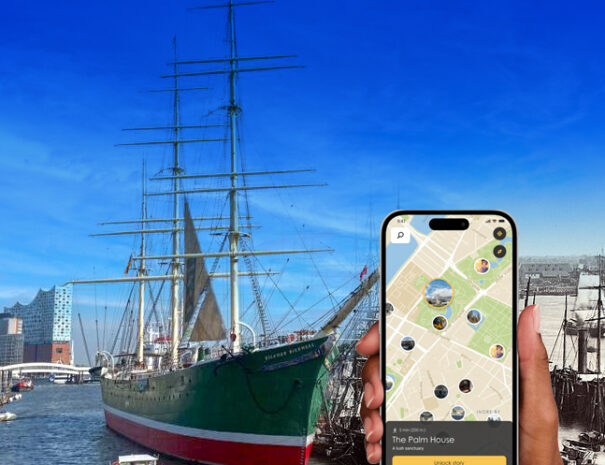 Lydvandring Hamborg havn