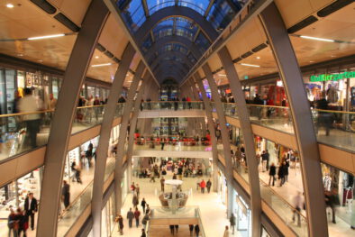 Butikker i Hamborg Europa Passage