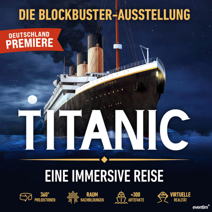 Titanic udstilling Hamborg